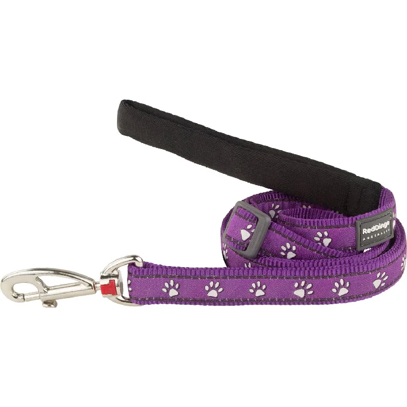 Sturdy pet ramp portable-Desert Paws Purple Dog Leash