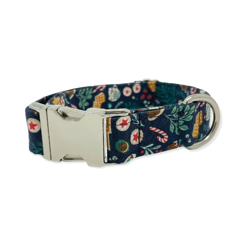 Orthopedic cat pillow-Dog Collar | Holiday Feast