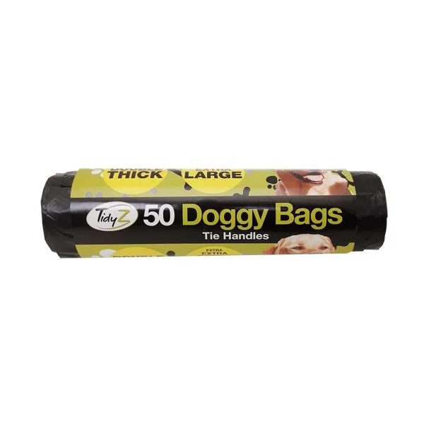 Natural bamboo bird swing-Doggy Bags Extra Large 50 Pk