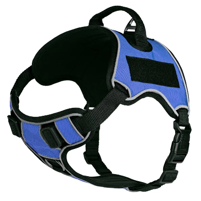 Puppy chew stick toy-Dogline Quest Multi-Purpose Dog Harness, Blue, 15-18”