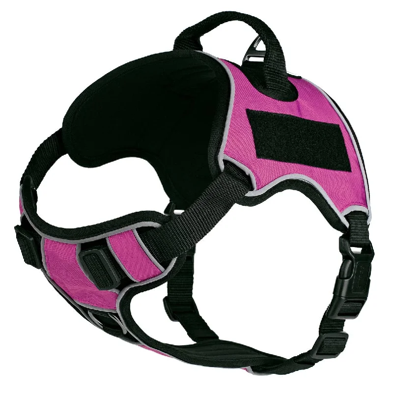 Cat tower with platform-Dogline Quest Multi-Purpose Dog Harness, Pink, 15-18”