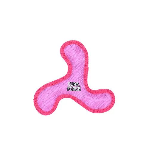 Puppy rubber teething toy-DuraForce® Jr. Boomerang Pink Dog Toy