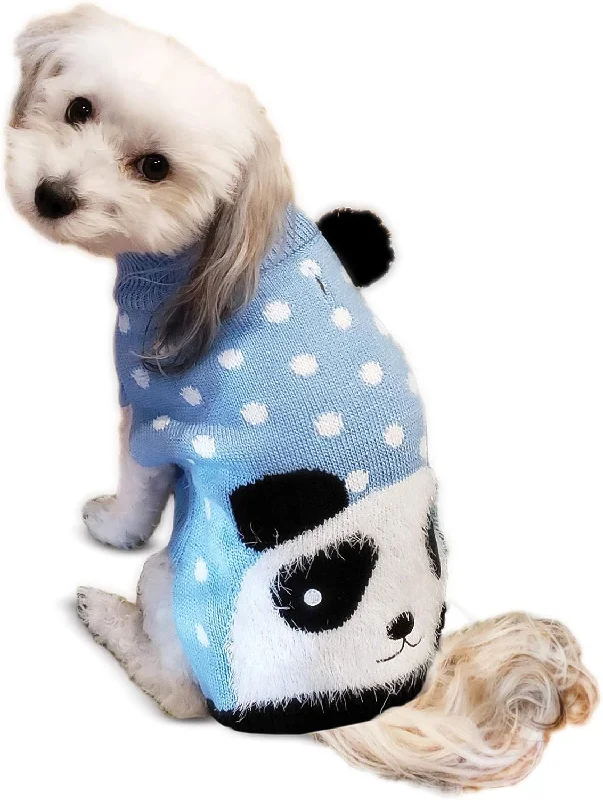 Adjustable bird swing perch-ETHICAL PANDA SWEATER BLUE