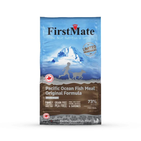 Small pet grooming tool-FirstMate Pet Foods Limited Ingredient Pacific Ocean Fish Meal – Original Formula (14.5-lb)