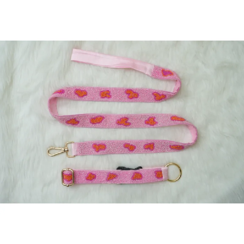 Oatmeal pet skin balm-Floof & Co Cotton Candy Cloud Leash & Collar (Pink)