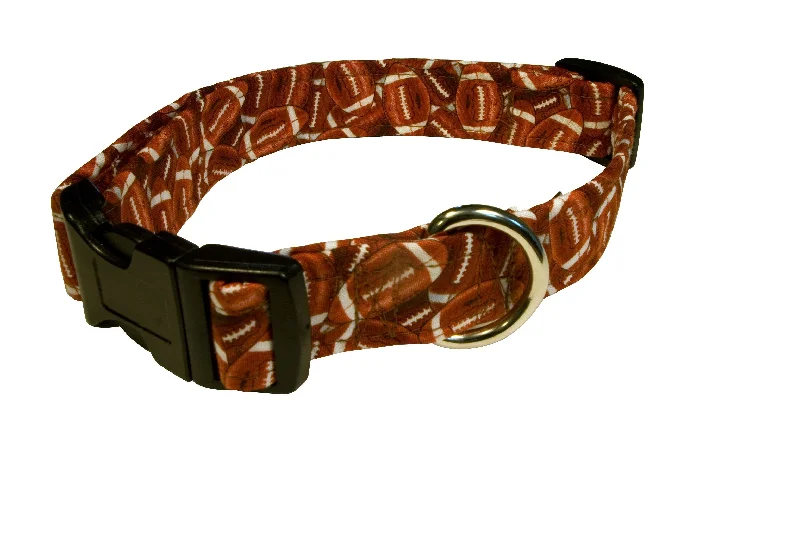 Reversible dog coat-Football Dog Collar