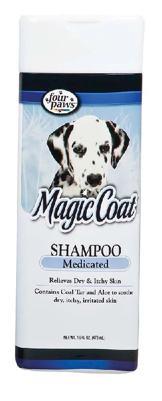 Rechargeable cat chase toy-Four Paws Magic Coat Medicated Shampoo 16oz