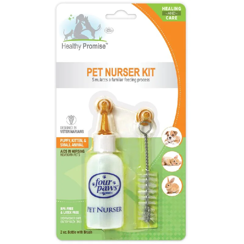 Stretch cat harness-Four Paws Pet Nurser Kit