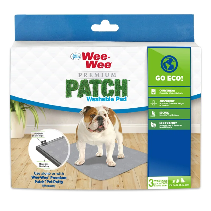 Padded pet carrier sling-Four Paws Wee-Wee® Premium Patch® Washable Dog Pee Pad