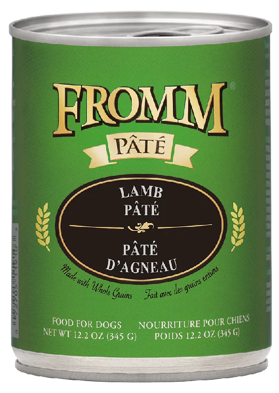 Battery-powered pet toy-Fromm Lamb Pate' Canned dog food 12oz