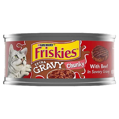 Portable rabbit hutch-FRISKIES EXTRA GRAVY BEEF 5.5 oz