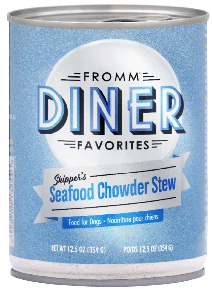 Leakproof pet water bottle-Fromm Skipper's Seafood Chowder Stew