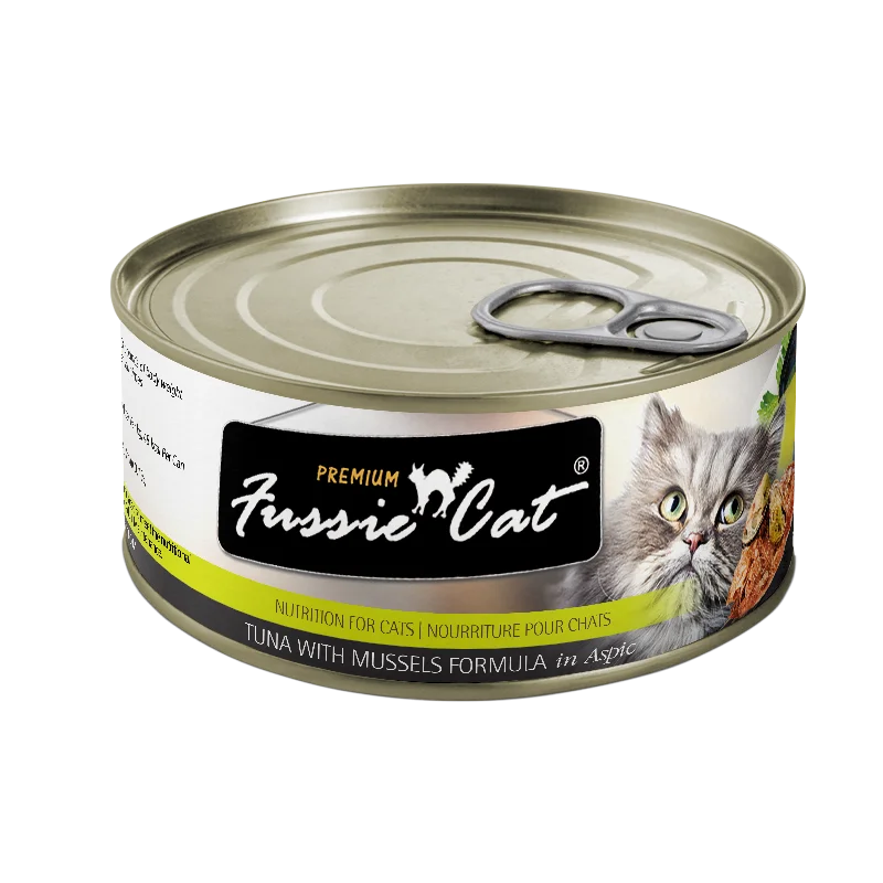 Gravity pet water fountain-Fussie Cat Tuna With Mussels Formula In Aspic