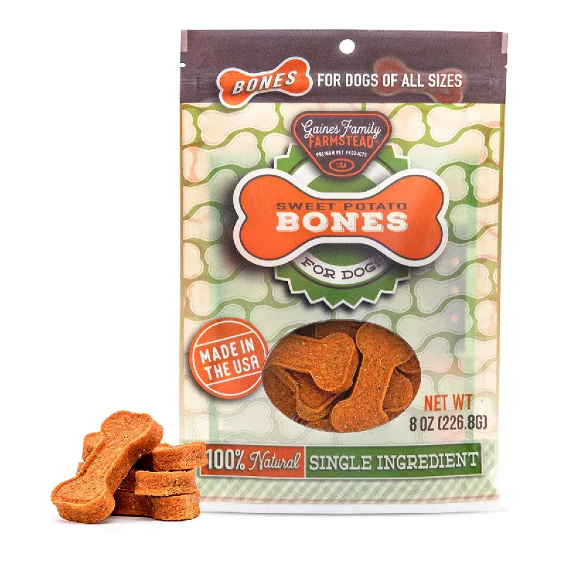 Strong pet tug toy-GAINES FAMILY SWEET POTATO BONES 8oz