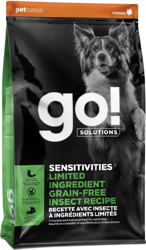 Glow-in-dark pet collar-Go! Solutions Sensitivities Limited Ingredient Grain Free Insect Recipe For Dogs