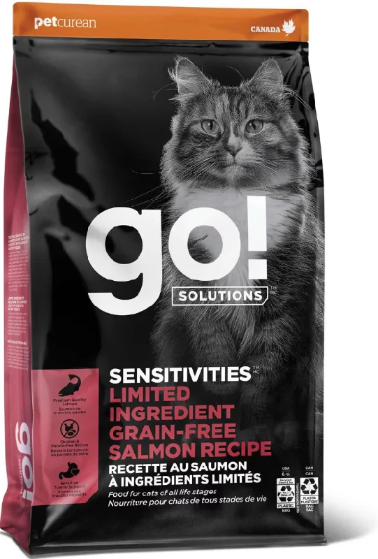 Soft cat muzzle adjustable-Go! Solutions Sensitivities Limited Ingredient Grain Free Salmon Recipe For Cats