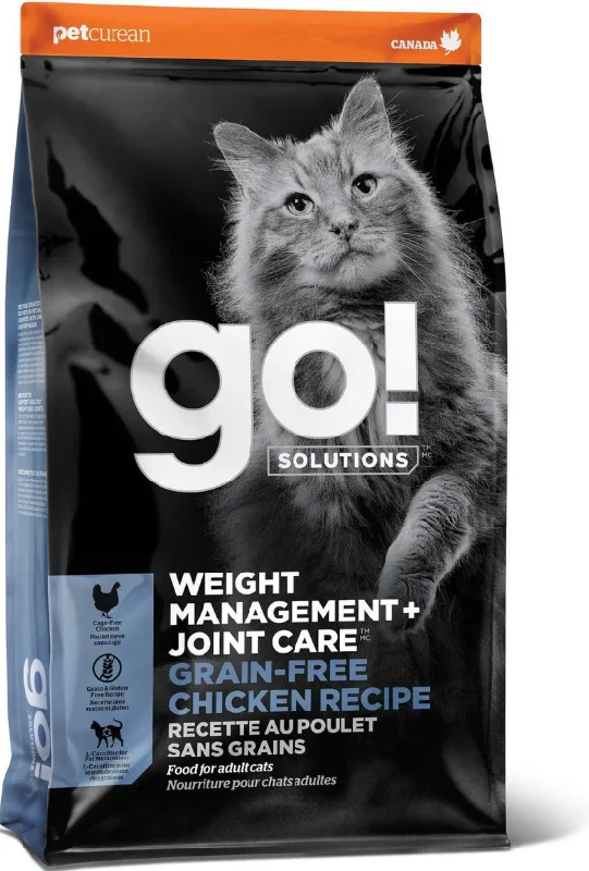 Insulated pet water bottle-Go! Solutions Weight Management + Joint Care Grain Free Chicken Recipe For Cats