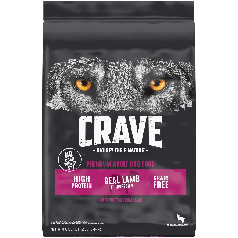 Padded dog winter coat-CRAVE™ Grain Free Adult Dry Dog Food with Protein from Lamb