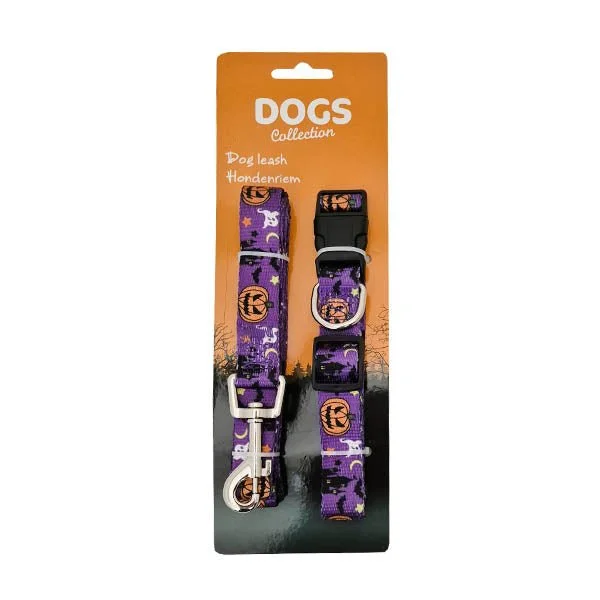 Safe pet chew ring-Halloween Dog Leash assorted