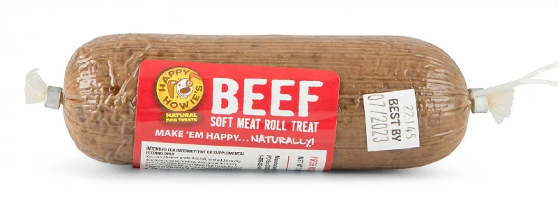 Cat scratching mat flat-Happy Howie's Gourmet Meat Roll, Beef