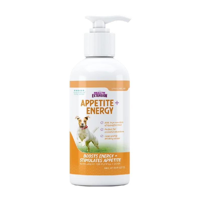 Cat tower with cubby-Health Extension Appetite + Energy Stress Relief Supplement for Dogs (8 oz)