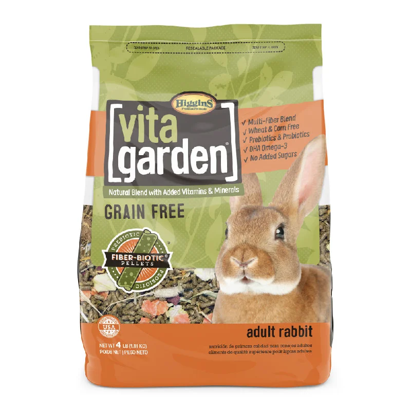 Spill-proof pet bowl mat-Higgins Vita Garden Adult Rabbit Food