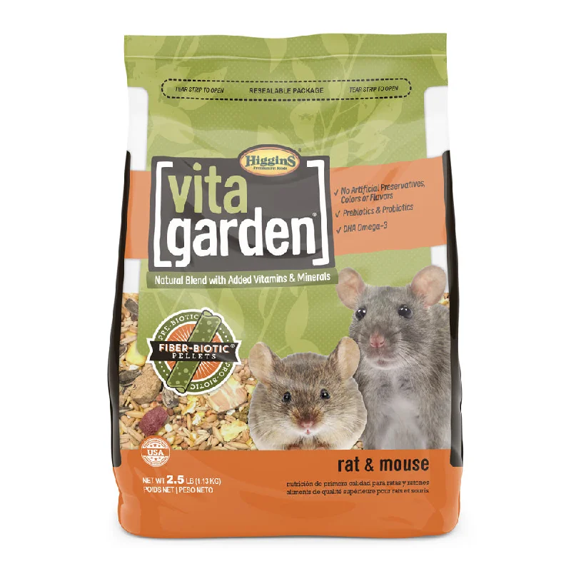 Reflective pet harness medium-Higgins Vita Garden Rat & Mouse Food