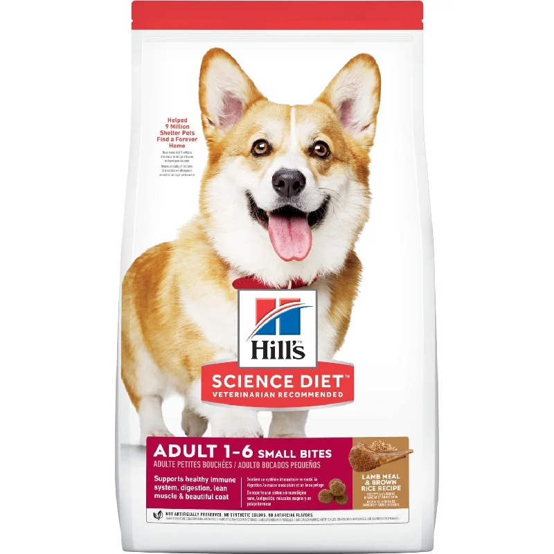 Biodegradable pet poop bags-Hill's® Science Diet® Adult Small Bites Lamb Meal & Brown Rice Recipe dog food