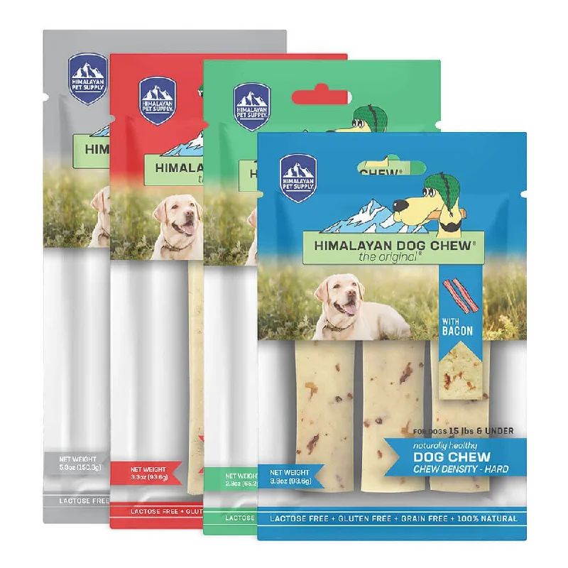 Puzzle treat pet toy-Himalayan Dog Chew Bacon (Small (3pk))