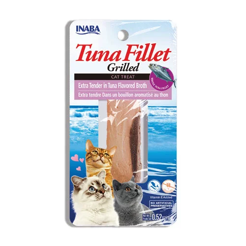 Reflective pet collar medium-INABA Grilled Extra Tender Tuna in Tuna flavored Broth cat treat