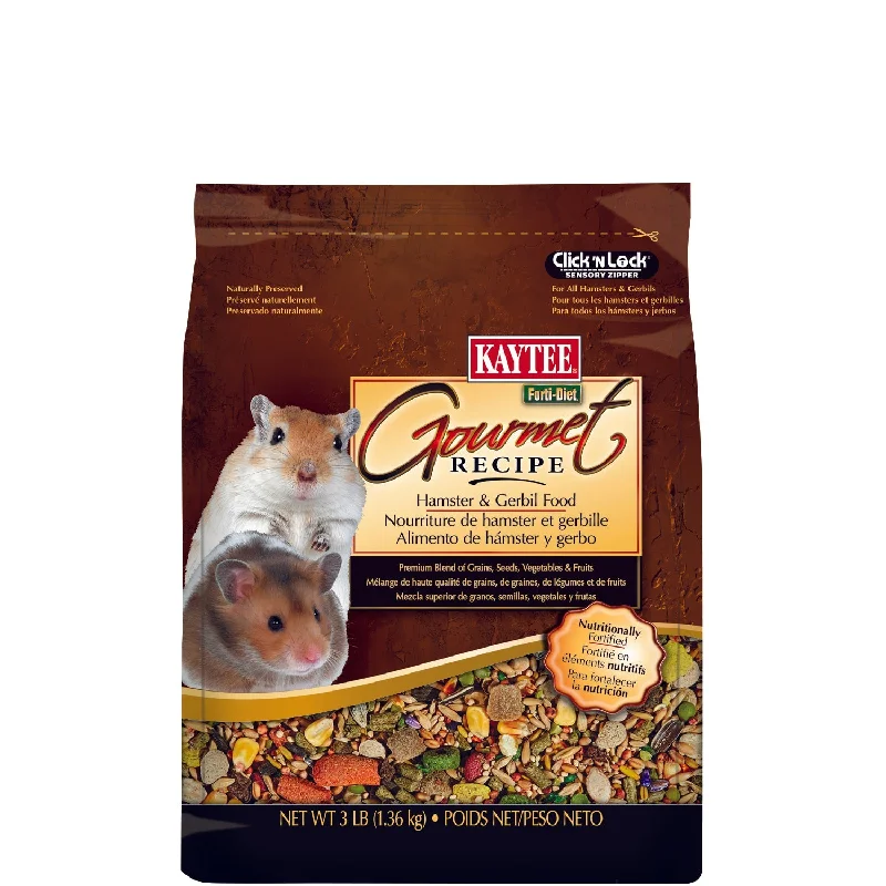 Waterproof pet raincoat-Kaytee Forti-Diet Gourmet Recipe Hamster and Gerbil Food (3 lb)