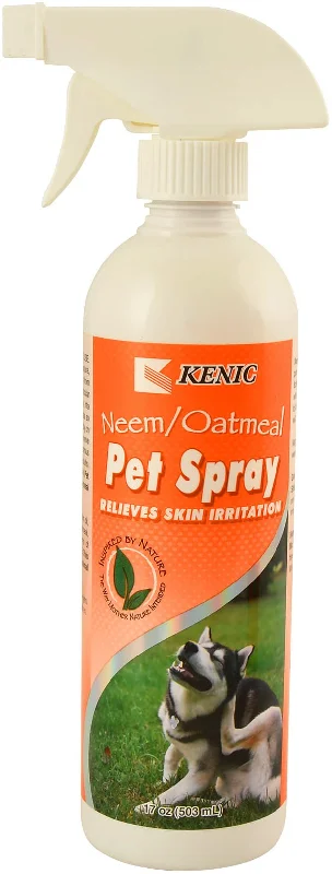 Durable pet water dish-Kenic Neem/Oatmeal Anti-Itch Spray