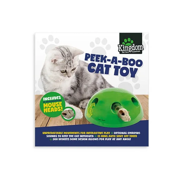 Braided dog leash durable-Kingdom Peek A Boo Cat Toy