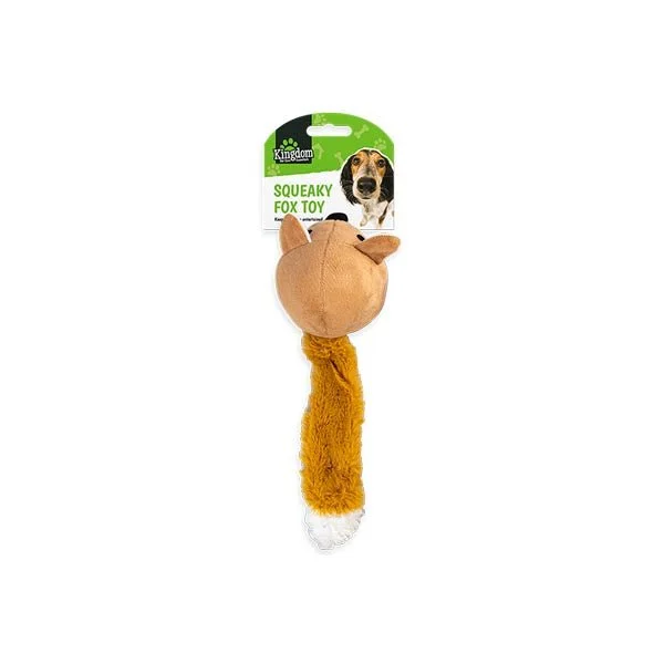 Motion sensor cat toy-Kingdom Squeaky Fox Toy