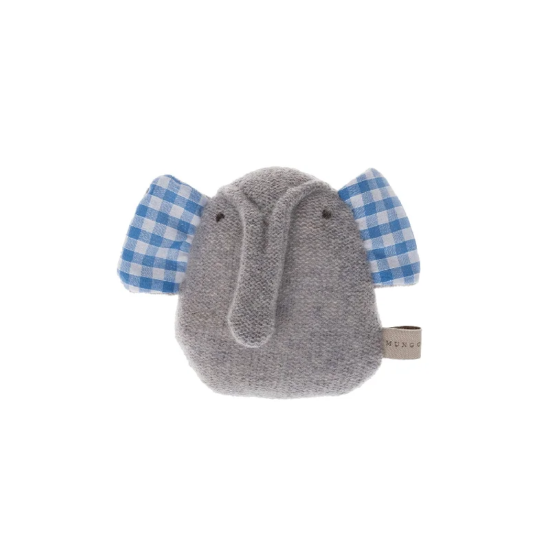 Plush pet bed cover-Knitted Elephant Dog Toy