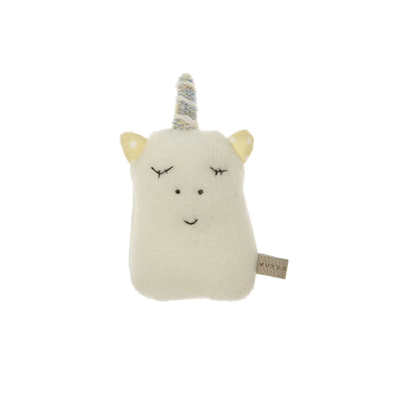 Herbal pet treat pouch-Knitted Unicorn Dog Toy