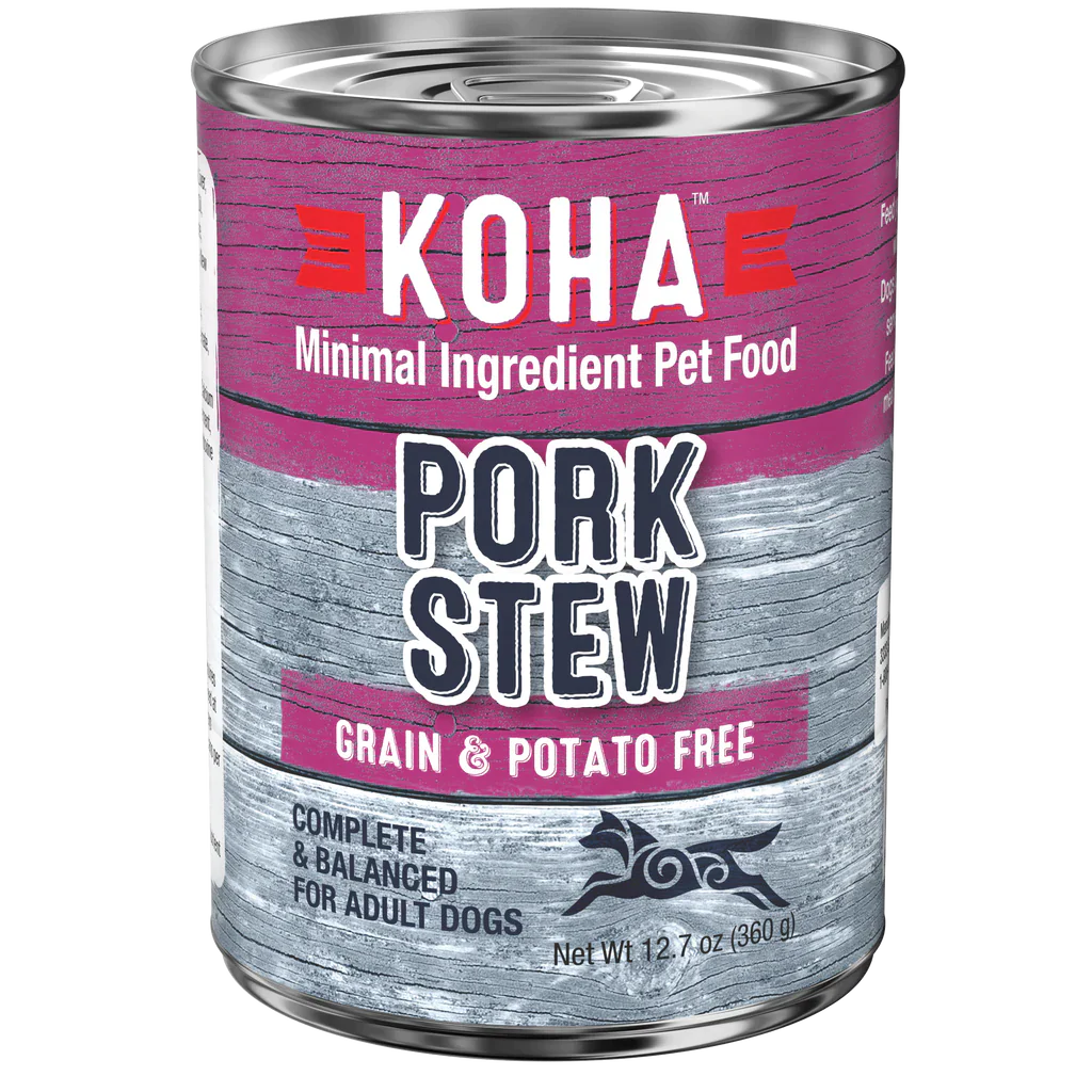 Battery-operated cat toy-Koha Minimal Ingredient Pork Stew for Dogs