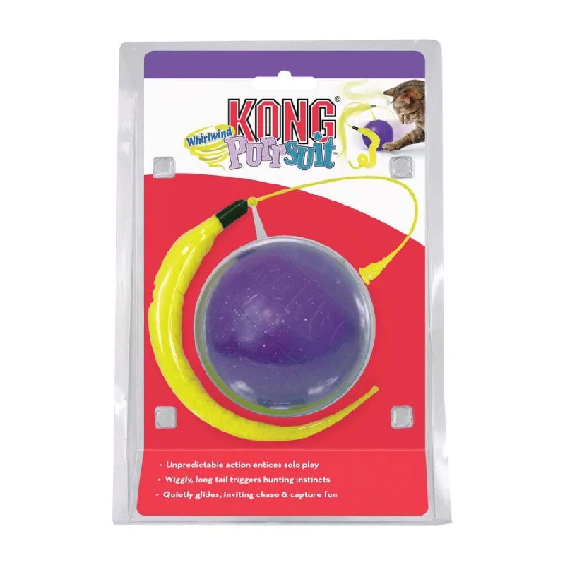 Collapsible pet travel cup-Kong Purrsuit Whirlwind Cat Toy