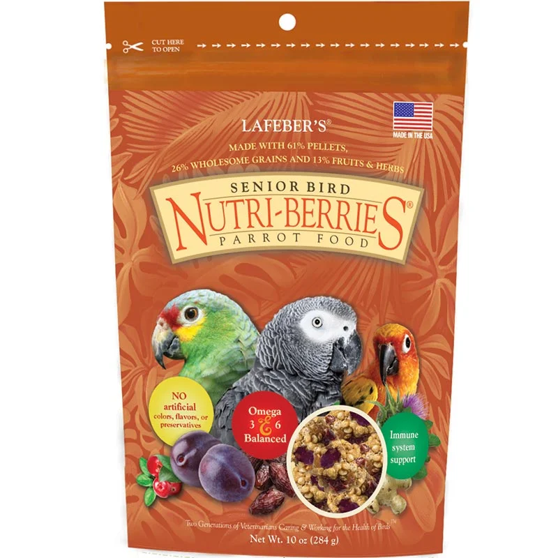 Cat scratching board wood-Lafeber Senior Bird Nutri-Berries for Parrot Food (10 oz)