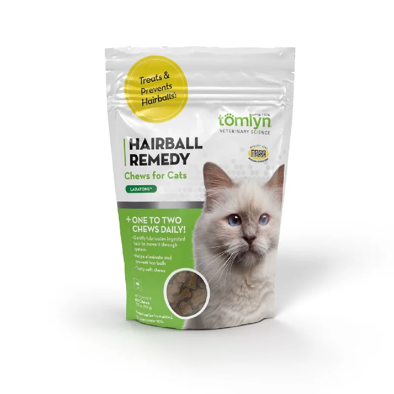 Portable pet water canister-Laxatone Hairball Soft Chews, 60 Count