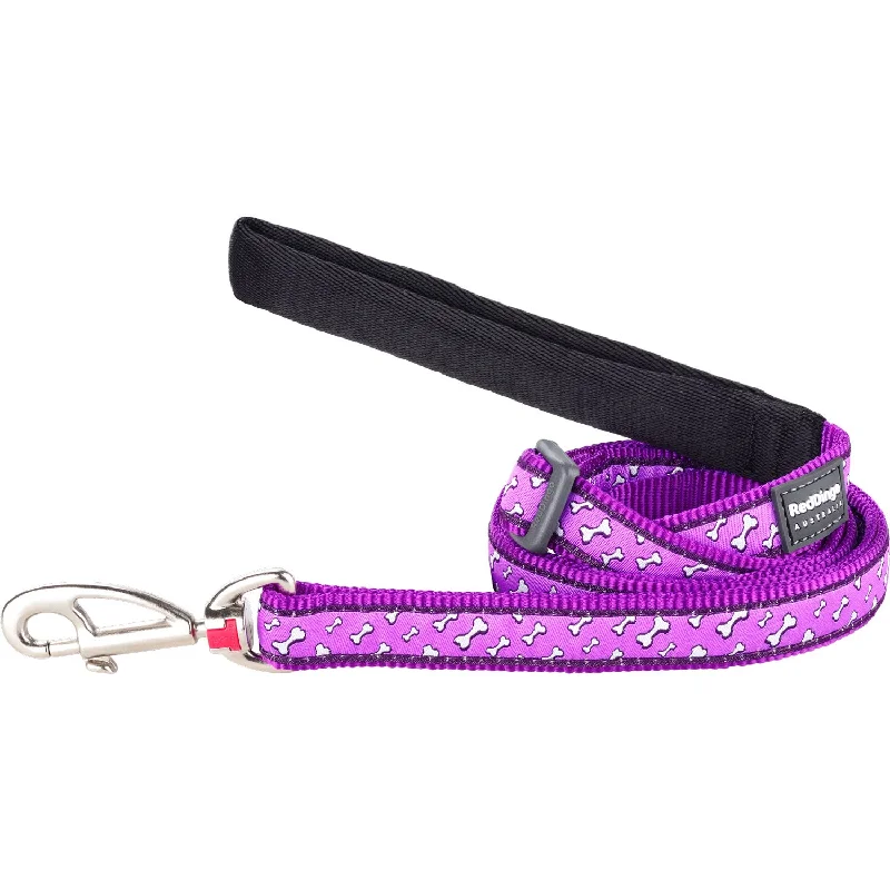 Rechargeable pet shear-Flying Bones Purple Leash