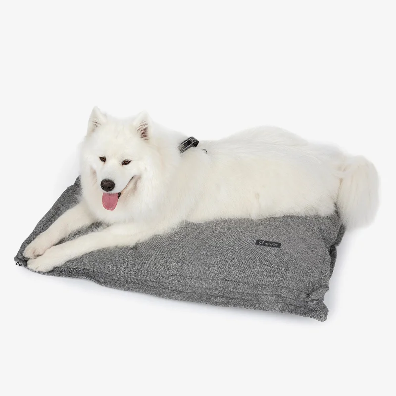 Waterproof dog vest-Grey Large Linen Pillow Dog Bed