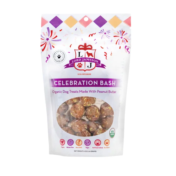 Vibration dog training collar-Lord Jameson Celebration Bash Treats Coconut & Peanut Butter 6oz