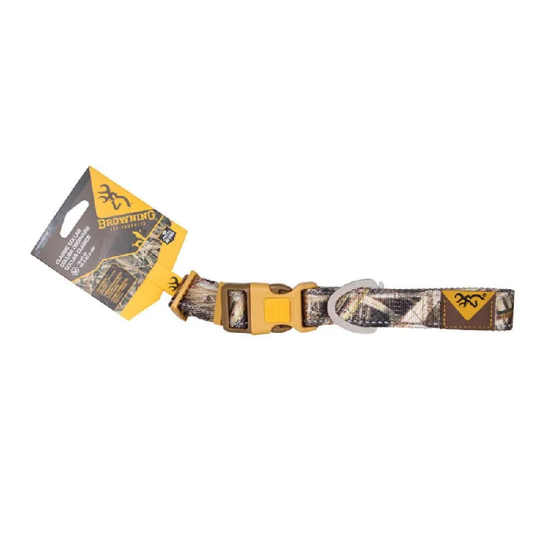 Biodegradable pet poop bags-Medium Browning Collar, Classic Webbing, 1" x 14-20"