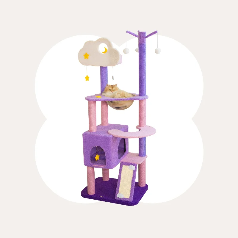 Firm orthopedic dog bed-Moonlight Cat Tree