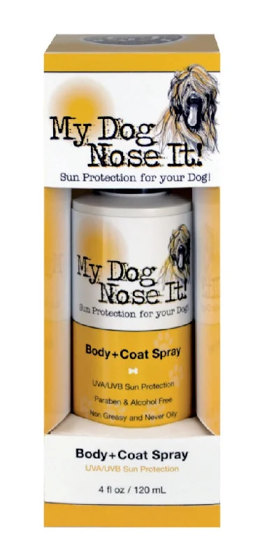 Insulated pet jacket-My Dog Nose It Body & Coat Sunscreen 4oz