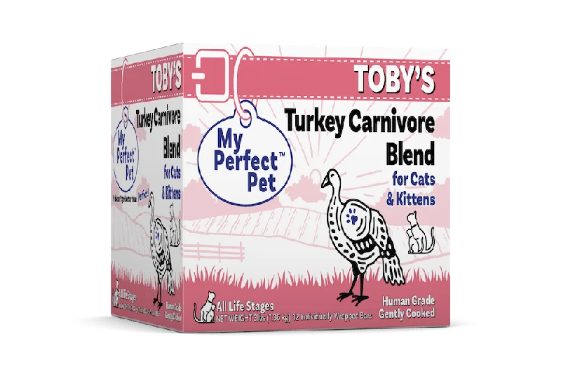 Puppy rope chew toy-My Perfect Pet Toby’s Turkey Carnivore Blend