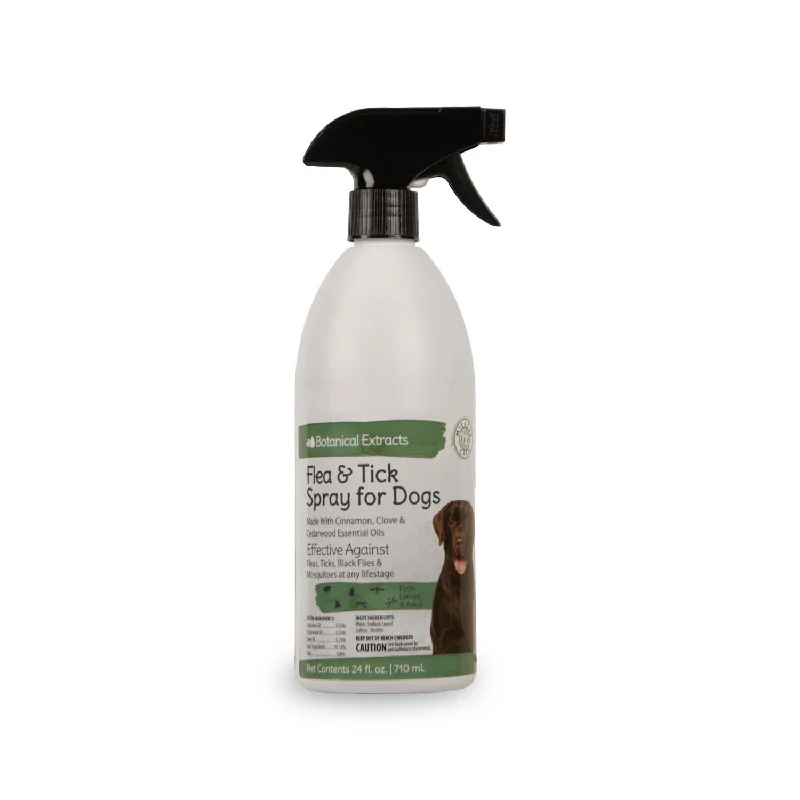 Waterproof puppy booties-Natural Flea & Tick Spray, 24 oz