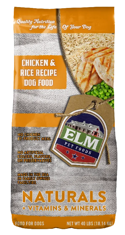 Furry pet bed cover-Naturals Chicken & Rice Recipe Dog Food