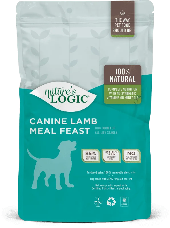 Durable pet chew ring-Nature’s Logic Canine Lamb Meal Feast Dry Dog Food